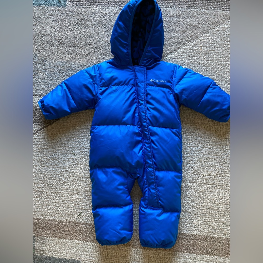 Colombia Infant snowsuit 6 to 12 months